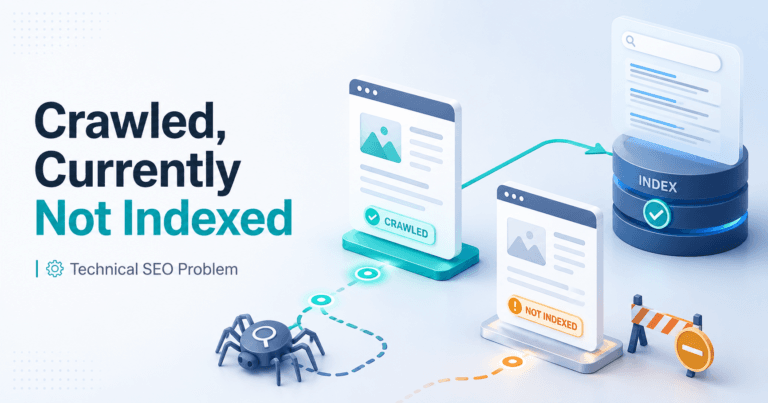 Crawled, Currently Not Indexed: Why It’s Not Always a Technical SEO Problem
