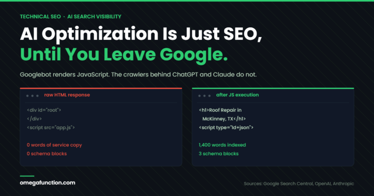 AI Optimization Is Just SEO, Until You Leave Google